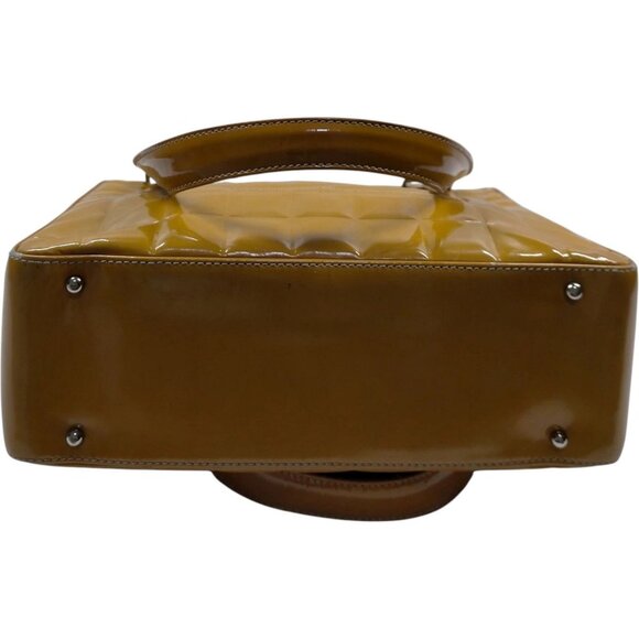 (S6) Chanel Shoulder Bag Yellow Leather - Picture 3 of 9